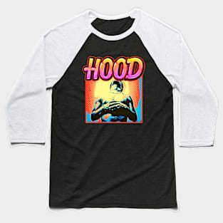 Hood Boy.Hip Hop Art Baseball T-Shirt